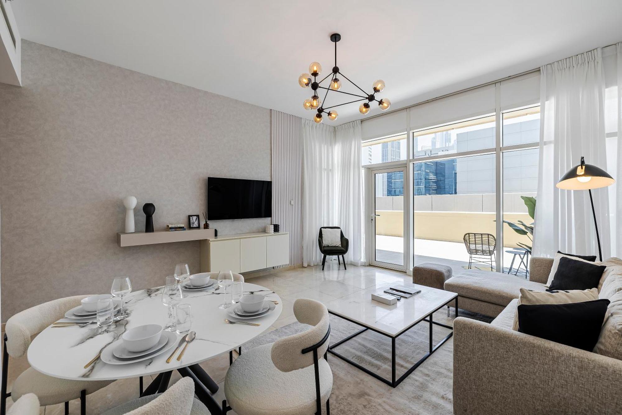 1br Study Bay Square View Business Bay Apartment Dubai