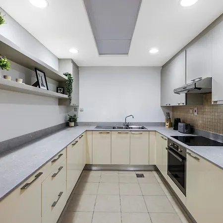 1Br Study Bay Square City View Business Bay Dubai Exterior photo